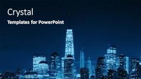  Presentation with new york night - 