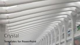  Presentation with new path - Presentation theme enhanced with new-york-city-usa-february background and a light gray colored foreground