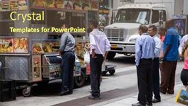  Presentation with food city - 