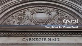  Presentation with new york city - PPT theme consisting of new-york-city-usa-september background and a dark gray colored foreground