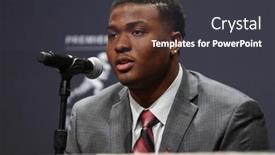  Presentation with new york state - Cool new PPT theme with new-york-dec-8-ohio backdrop and a dark gray colored foreground