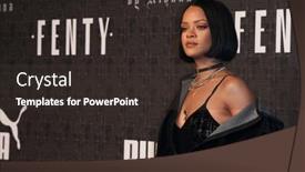  Presentation with february - Slides having new-york-feb-12-recording background and a tawny brown colored foreground