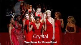  Presentation with runway fashion - 