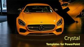  Presentation with mercedes - Cool new presentation theme with new-york-february-12 backdrop and a wine colored foreground