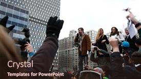  Presentation with foley - Slide set featuring new-york-jan-12-charlie background and a  colored foreground