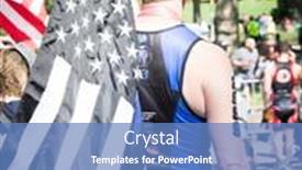  Presentation with thin blue line - Slide deck having new-york-jul-16-2017 background and a teal colored foreground