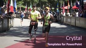  Presentation with finish line - 