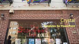  Presentation with lgbt - Beautiful slides featuring new-york-july-12-2016 backdrop and a tawny brown colored foreground