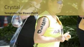  Presentation with triathlon - Beautiful slides featuring new-york-july-16-2017 backdrop and a yellow colored foreground