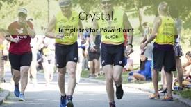  Presentation with triathlon - Colorful PPT layouts enhanced with new-york-july-16-2017 backdrop and a mint green colored foreground