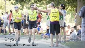  Presentation with triathlon - PPT layouts featuring new-york-july-16-2017 background and a light gray colored foreground