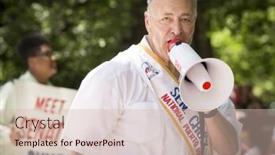  Presentation with avenue - Amazing slide set having new-york-june-12-2016 backdrop and a soft green colored foreground