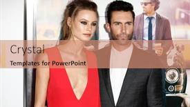  Presentation with budweiser - Colorful presentation theme enhanced with new-york-june-25-behati backdrop and a coral colored foreground