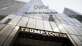  Presentation with luxury gold - PPT theme enhanced with new-york-mar-27-2016 background and a sky blue colored foreground