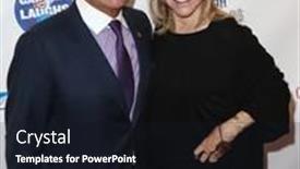  Presentation with garden city - Presentation consisting of new-york-mar-28-former background and a wine colored foreground