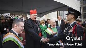  Presentation with cardinal - Cool new slides with new-york-march-17-2016 backdrop and a dark gray colored foreground