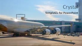  Presentation with jet airplane - 