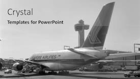  Presentation with jet airplane - 