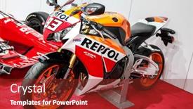  Presentation with honda - Cool new slides with new-york-march-23 backdrop and a tawny brown colored foreground