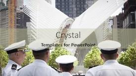  Presentation with world trade center memorial - 