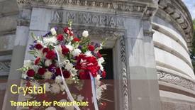  Presentation with fleet - Presentation design with new-york-may-25-2015 background and a tawny brown colored foreground