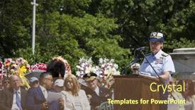  Presentation with coast guard - PPT theme with new-york-may-25-2015 background and a tawny brown colored foreground