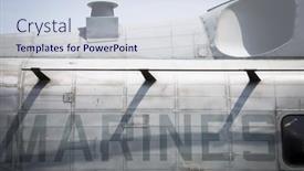  Presentation with fleet - Cool new PPT theme with new-york-may-26-2016 backdrop and a sky blue colored foreground