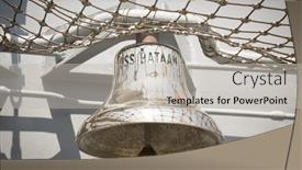  Presentation with fleet - Beautiful theme featuring new-york-may-26-2016 backdrop and a light gray colored foreground