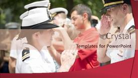  Presentation with promotion - Theme having new-york-may-27-2016 background and a coral colored foreground