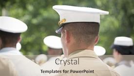  Presentation with marine corps - Beautiful slides featuring new-york-may-27-2016 backdrop and a soft green colored foreground