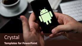  Presentation with new york - PPT theme enhanced with new-york-new-york-usa background and a tawny brown colored foreground