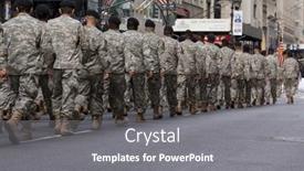  Presentation with veterans day - Slide deck with new-york-nov-11-2013 background and a gray colored foreground