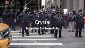  Presentation with disruption - Cool new PPT theme with new-york-nov-17 backdrop and a  colored foreground