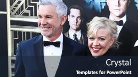  Presentation with great gatsby - Beautiful PPT layouts featuring new-york-nov-18-director backdrop and a wine colored foreground