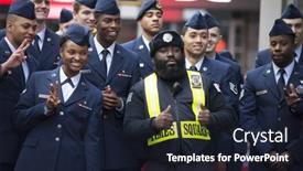  Presentation with public safety - PPT theme featuring new-york-nov-25-2015 background and a wine colored foreground