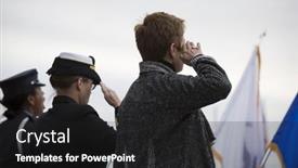  Presentation with veterans day - Presentation enhanced with new-york-nov-25-2015 background and a dark gray colored foreground