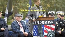  Presentation with veteran - Cool new slide set with new-york-november-11-2015 backdrop and a tawny brown colored foreground