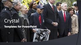  Presentation with vip - Amazing PPT theme having new-york-november-11-2015 backdrop and a dark gray colored foreground