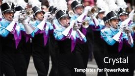  Presentation with thanksgiving - Cool new presentation theme with new-york-november-25 backdrop and a black colored foreground