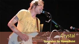  Presentation with deer tick - Presentation theme enhanced with new-york-ny-oct-22 background and a tawny brown colored foreground