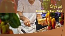  Presentation with feast - Slide set consisting of cultural diversity - performance skills cog icon concept background and a gray colored foreground