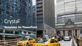  Presentation with avenue - Slide deck featuring new-york-ny-usa-oct background and a ocean colored foreground