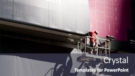  Presentation with microsoft - Cool new slide deck with new-york-oct-18-two backdrop and a  colored foreground