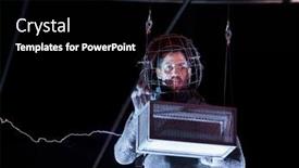  Presentation with electric spark - PPT theme consisting of new-york-oct-6-endurance background and a black colored foreground