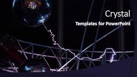  Presentation with electric spark - Colorful PPT theme enhanced with new-york-oct-6-endurance backdrop and a black colored foreground