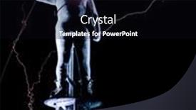  Presentation with electric spark - Slides consisting of new-york-oct-6-endurance background and a black colored foreground