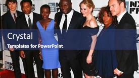  Presentation with film director - Slide set with new-york-oct-8-director background and a ocean colored foreground