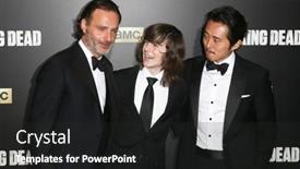  Presentation with walking dead - Amazing slides having new-york-oct-9-l backdrop and a dark gray colored foreground