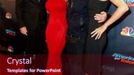  Presentation with talent - Cool new PPT layouts with preteen hansome boy reading book backdrop and a tawny brown colored foreground.