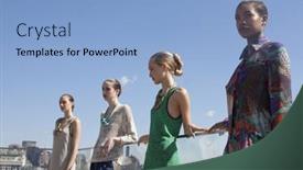  Presentation with mercedes - Beautiful theme featuring new-york-sept-10-models backdrop and a light blue colored foreground